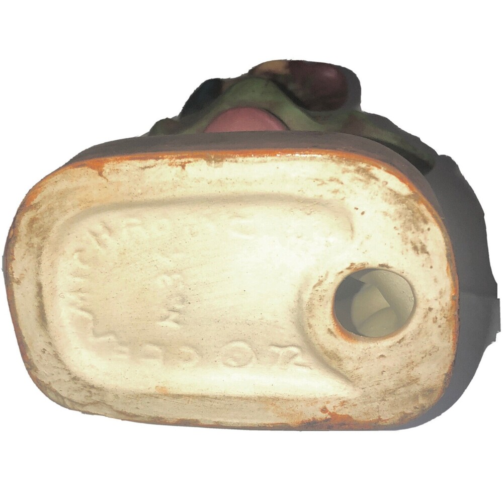 Young Blue-eyed Blonde Girl Holding Flowers © 1972 CERAMICHROME Figure #34 - Picture 5 of 6